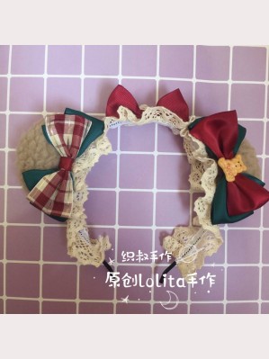 Christmas Bear Ears Lolita Style KC (CM11)